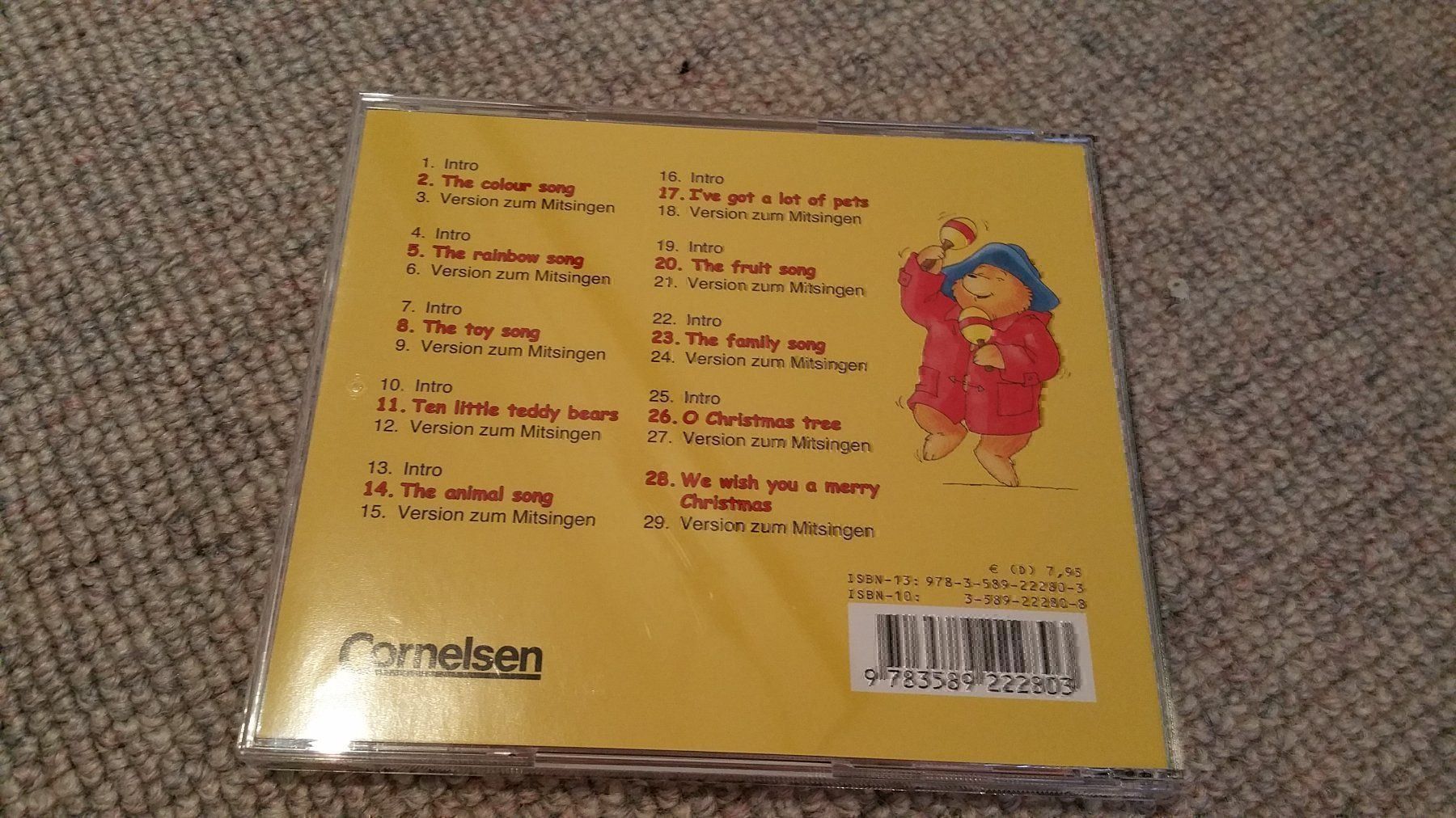 CDs: Englisch Lieder CD - Paddingtons – Gebraucht aus Schaan von nekuwi 1