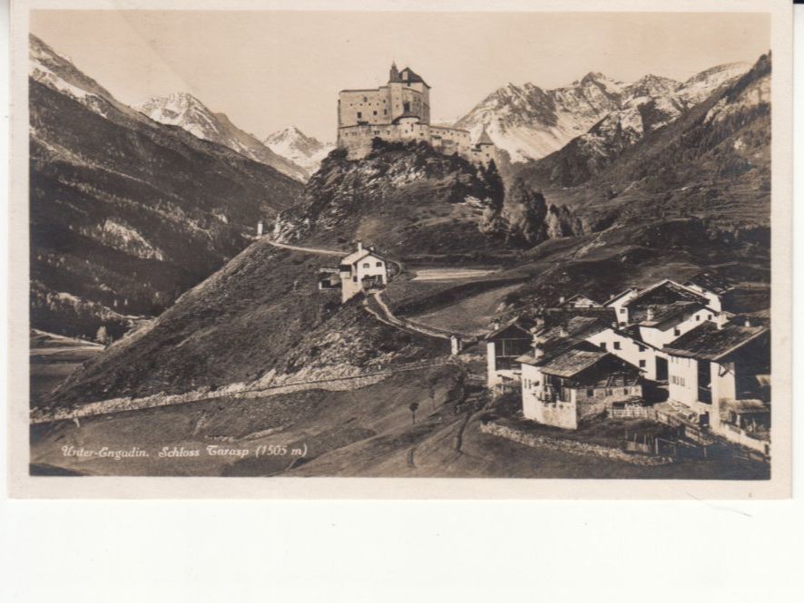 Cartoline postali: Tarasp 1925 – Usato da Bürglen TG venduto da StampGraf