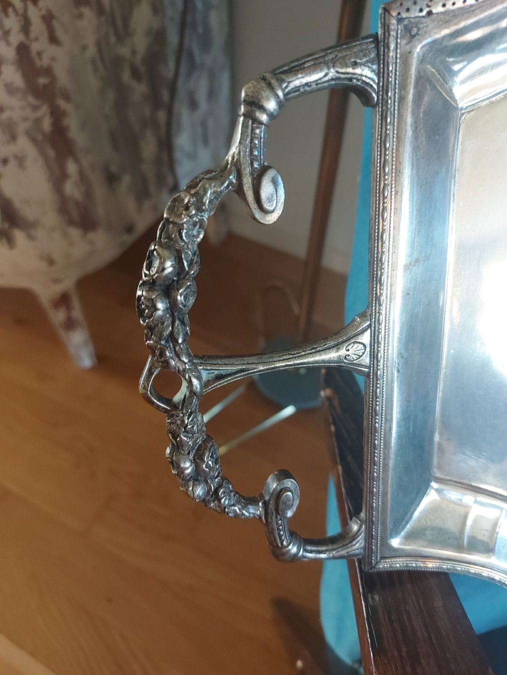 Piatti di portata: Jugendstil Tablett 69 cm versilbert – Usato da Ostermundigen venduto da son_vd9k 3