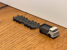 M1640: Lastwagen mit Schwerlastanhänger (Spur N)