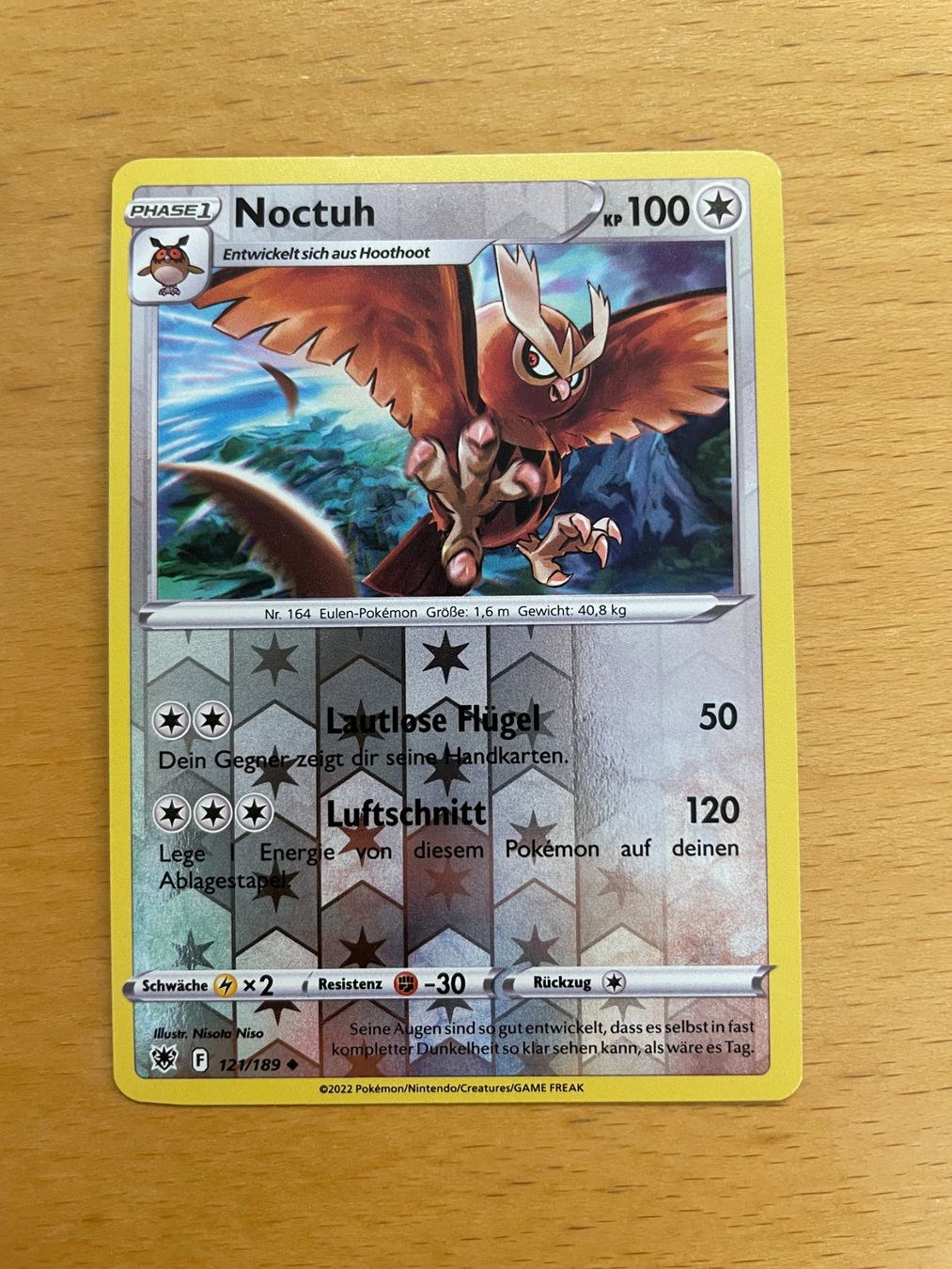 Pokémon Carte collezionabili: Pokemon Noctuh Reverse (Versand gratis) – Nuovo (secondo la descrizione) da Chur venduto da Angerson