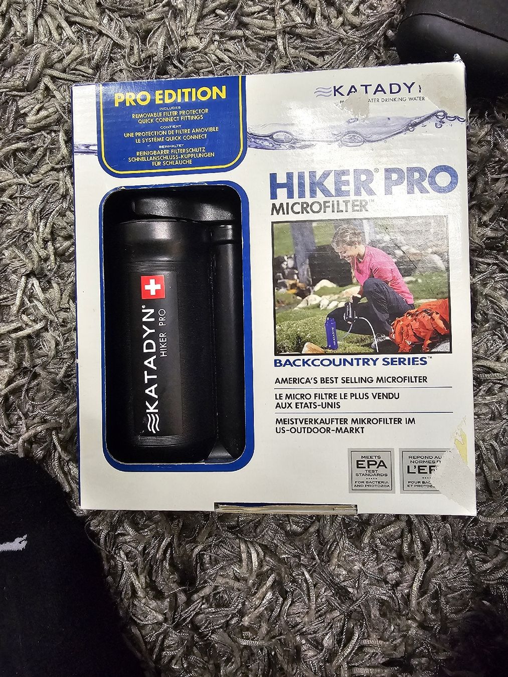 Sanitär: Katadyn Wasserfilter Hiker Pro neuwertig OVP – Neu (gemäss Beschreibung) aus Zürich von -iwan-