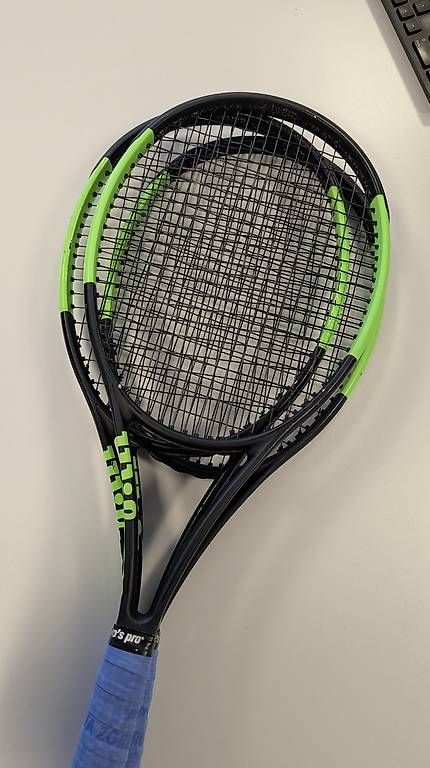 Racchette: Lot 2x RAQUETTES WILSON BLADE 98 – Usato da Champagne venduto da Leomilo19 1