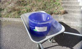 Lanière souple transparent PVC 300 x 3 mm x 25 m - Neuf!