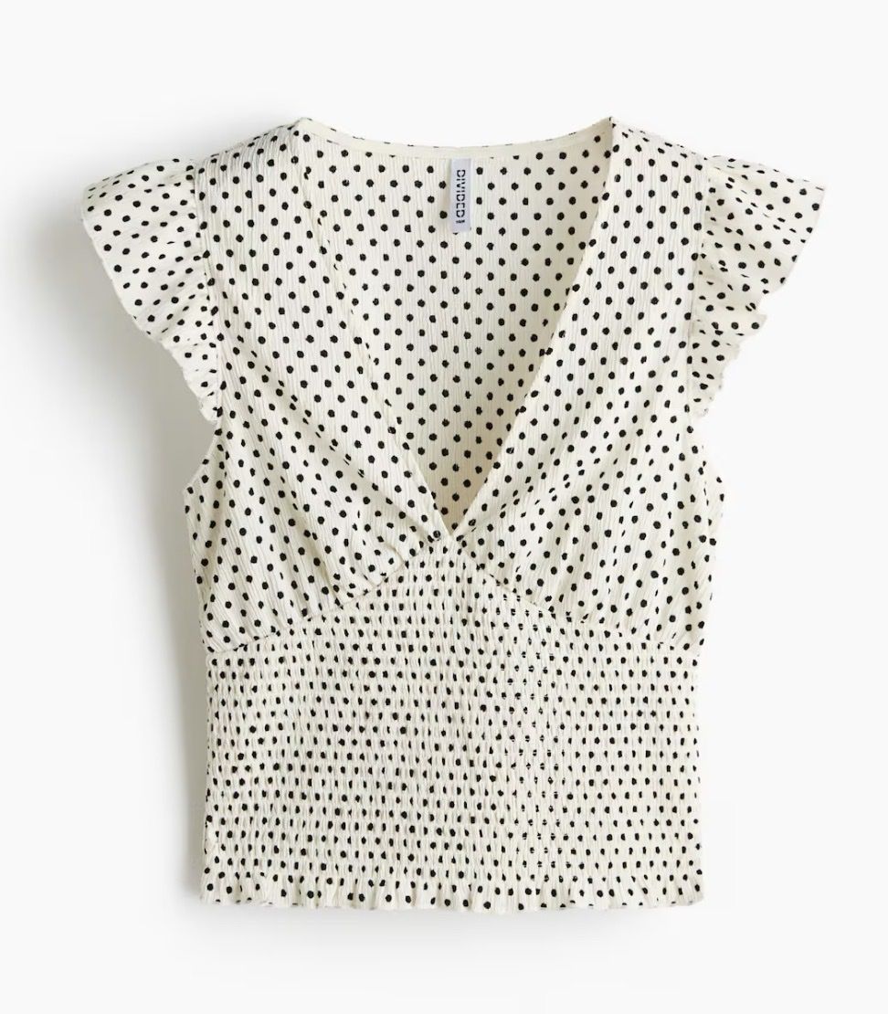 H&M Chemisiers: gepunktetes Blusen-Top – Neuf (Voir description) à Luzern par janine_l