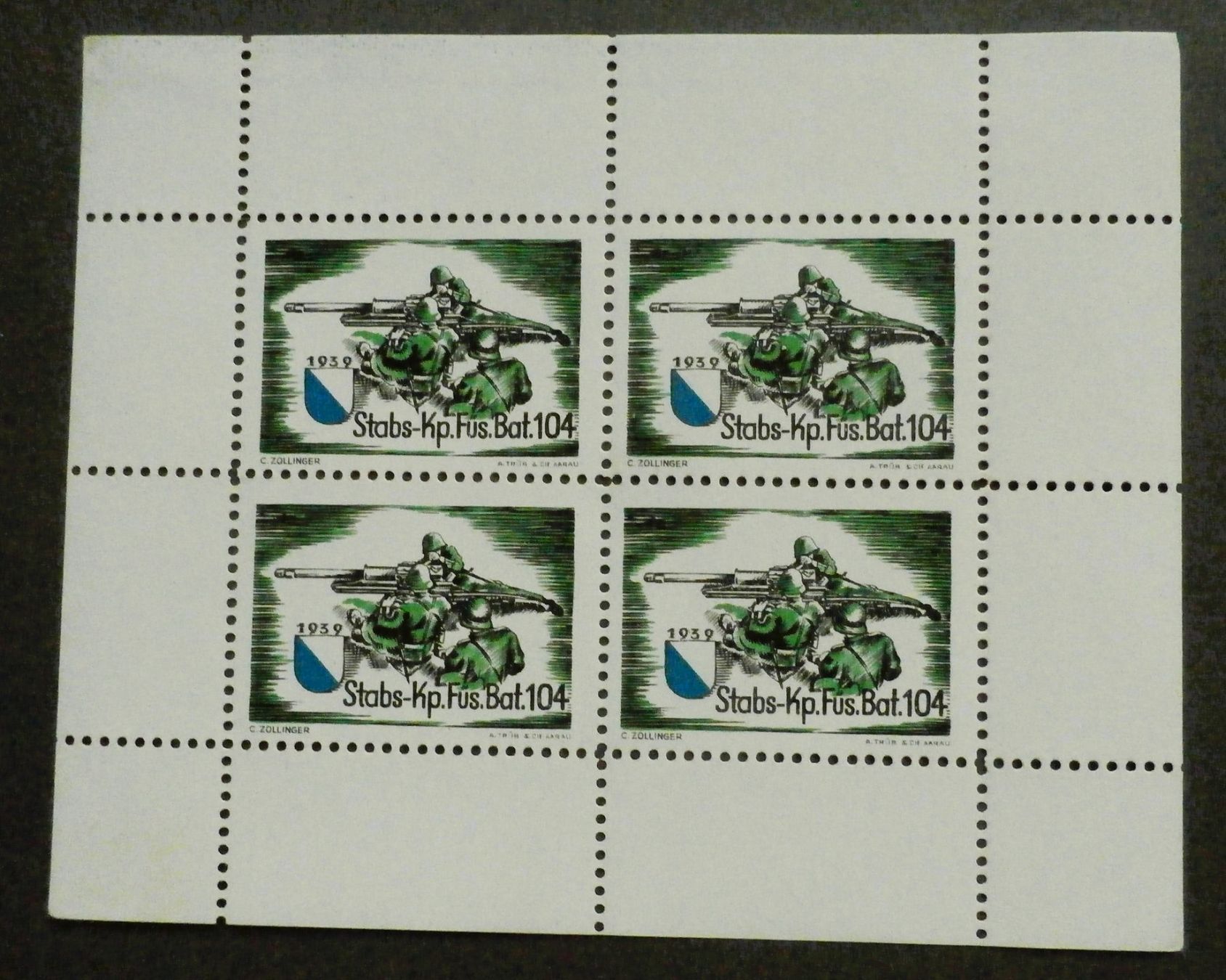 Alle Briefmarken: CH Soldatenmarken Block** – Neu (gemäss Beschreibung) aus Kehrsatz von Bernherb2 1
