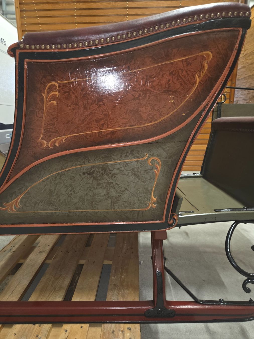 Slitta: Schlitten Vintage mit Originalbild Rogenmoser. – Usato da Mägenwil venduto da gemini78 9