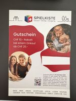 Spielkiste Gutschein CHF 10.- Rabatt bis 31.12.2026