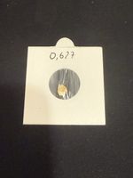 Gold Nugget Goldnugget 0.627 Gramm neuwertiger Zustand