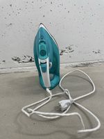 Philips Steam Iron Teal/White Used Condition