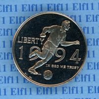 USD___0.50 1994P Fussball-WM in den USA ex PP 1/2 Dollar