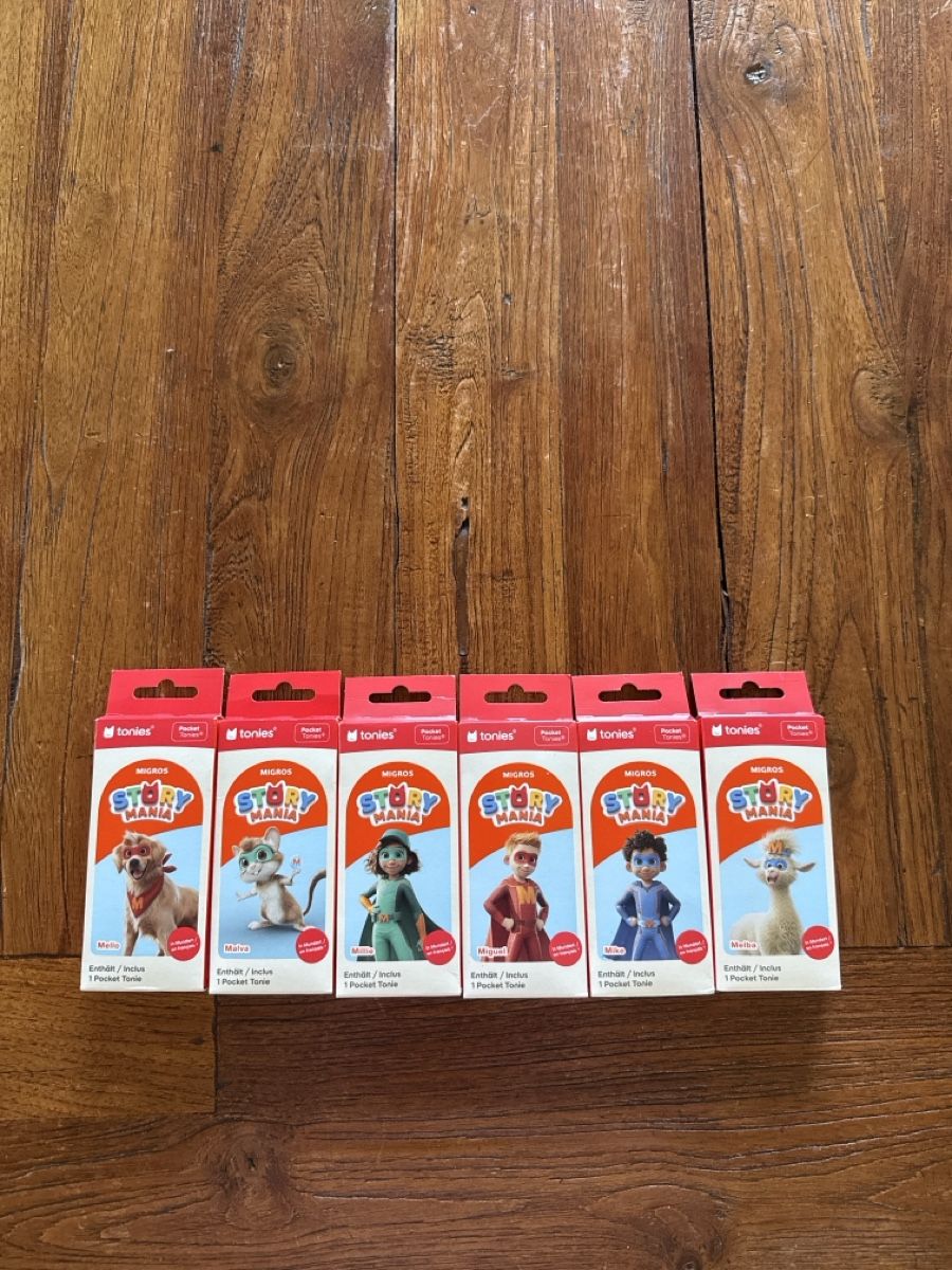 Migros Spielzeuge: Migros Story Mania – Neu und originalverpackt aus Adlikon b. Regensdorf von galaxandy