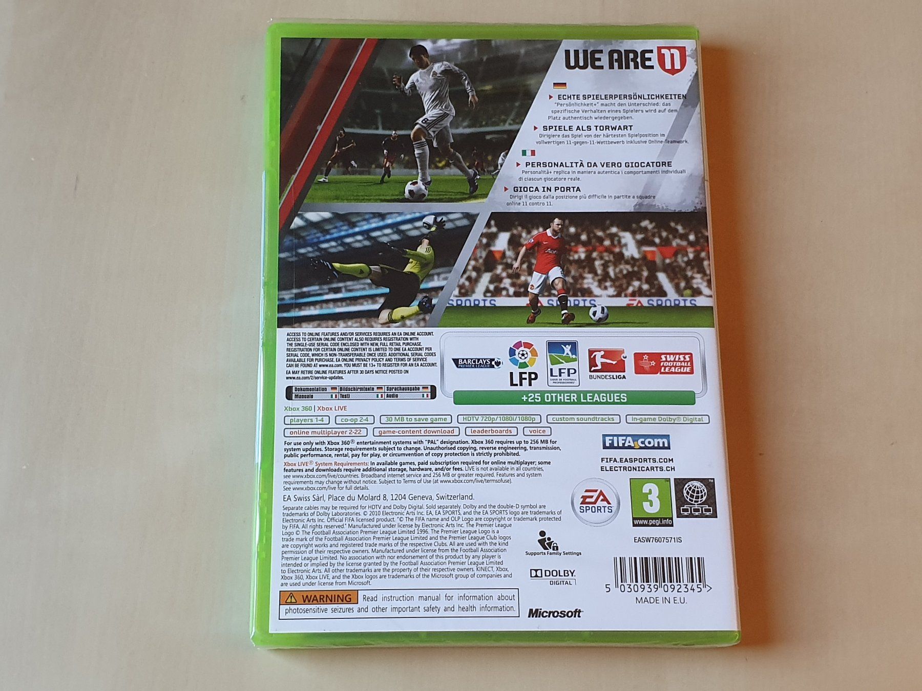 Microsoft Giochi: FIFA 11 neu und ovp – Nuovo e nell'imballaggio originale da Stansstad venduto da collectorsshop 1