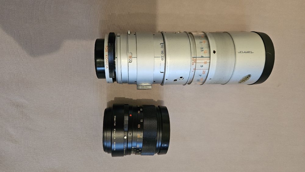 Konica Appareil photo: Konica Autoreflex T Spiegelreflexkamera mit Objektiv usw. – D'occasion à Immensee par MaFiFe94 3
