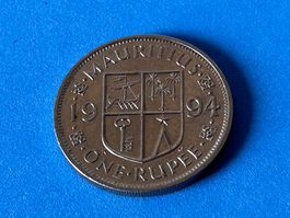 Mauritius - 1 Rupee 1994