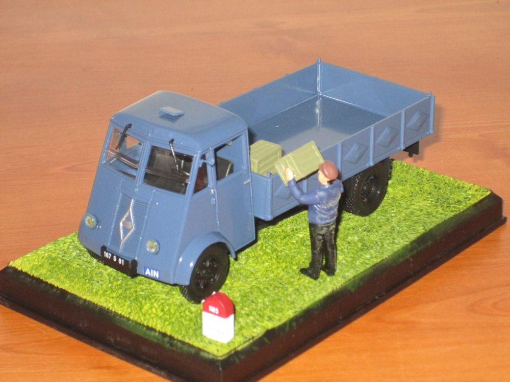 Renault - 1000 KG Gendarmerie 1956 - Modèle Presse - 1/43 - Autos Miniatures