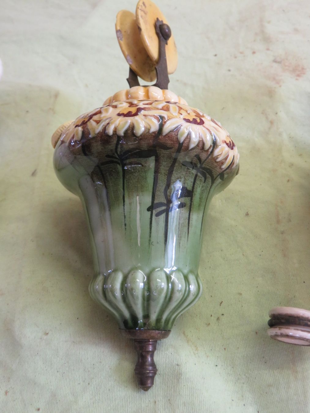 Lampade: antike Zuglampen Gewichte – Usato da Ruswil venduto da Mfladibus 3