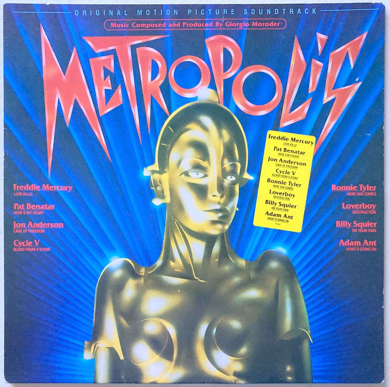 Dischi in vinile: QUEEN / FREDDIE MERCURY / SOUNDTRACK - METROPOLIS – Usato da Bottens venduto da hotter-than-hell