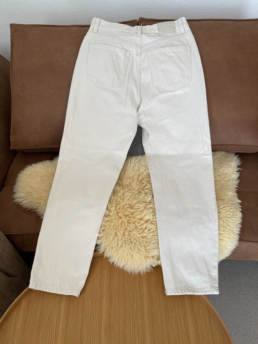 Pull&Bear Jeans: Jeans, Off-White, Pull&Bear, 100% Baumwolle, Grösse 38 – Usato da Chur venduto da Zido 2
