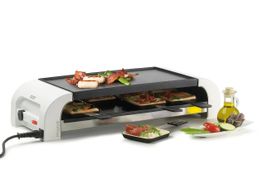 STöCKLI PizzaGrill for8 Raclettegerät, weiss