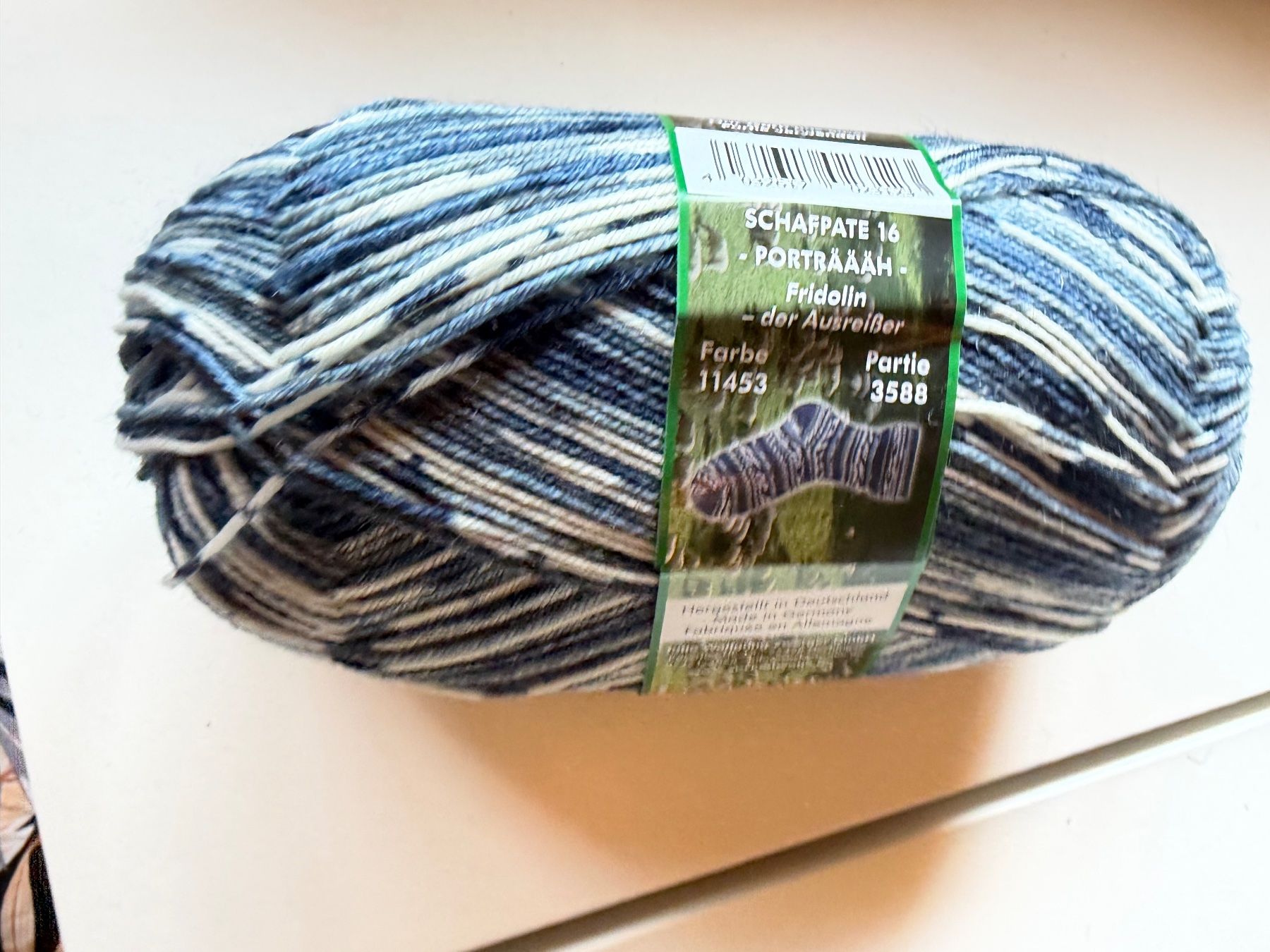 Wolle: 1Knäuel Opal Sockenwolle – Neu und originalverpackt aus Büsserach von bor_s88m 1