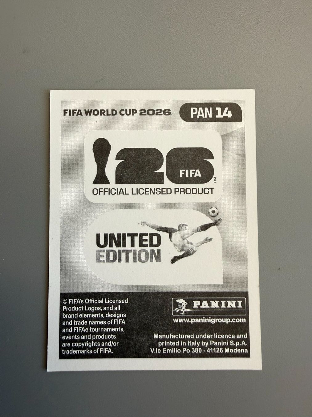 Panini Sammelbilder & Trading cards: Panini Edgar Barcenas PAN14 – Gebraucht aus Liebefeld von Ronaldo-1996 1