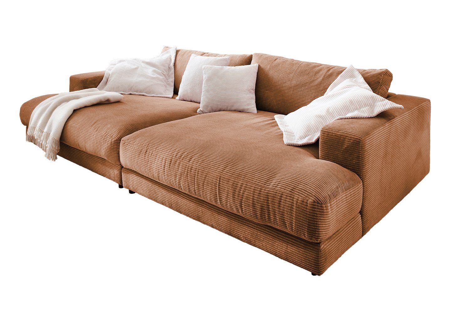 Divani: Big Sofa High End in Cord rost – Nuovo e nell'imballaggio originale da Bischofszell venduto da deluxe-moebel 2