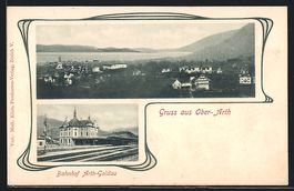 Ober-Arth, Bahnhof Arth.Goldau, Ortsansi