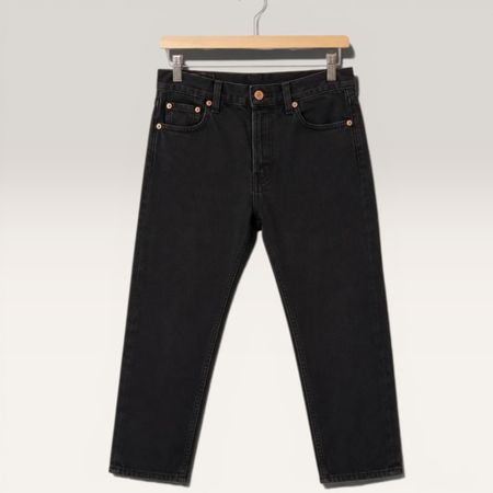 Levi's 615 Vintage Jeans W34 L30 Schwarz - Denim Orange Tab