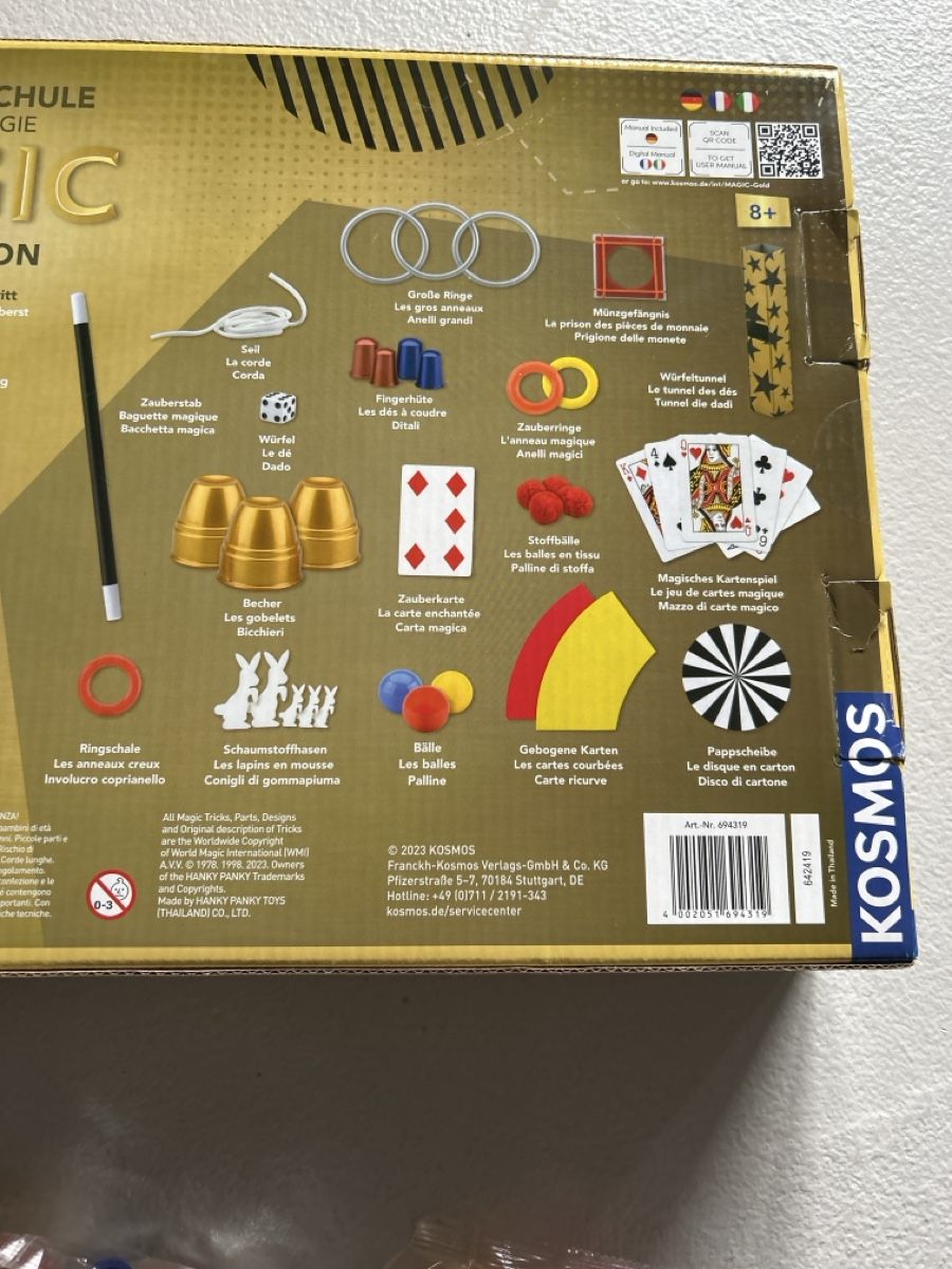 Kosmos Giocattoli: Die Zauberschule Magic Gold Edition – Nuovo e nell'imballaggio originale da Lostorf venduto da Venice16 2