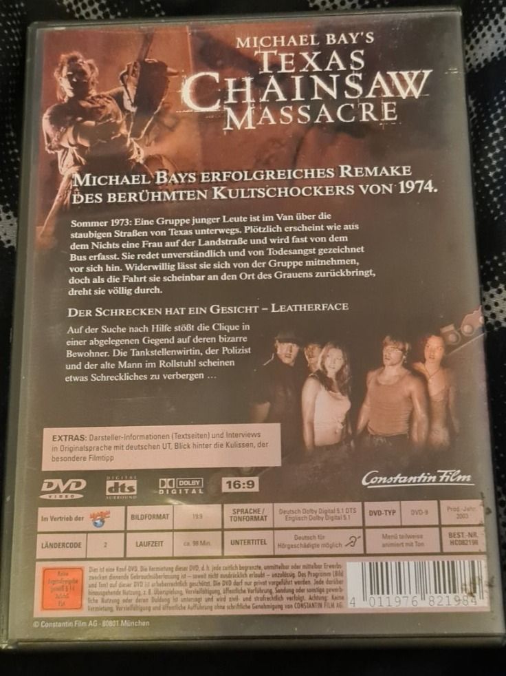 Tutti i DVDs: Michael Bay's Texas Chainsaw Massacre – Usato da Oberkirch LU venduto da ThE_CoLLecTor666 1