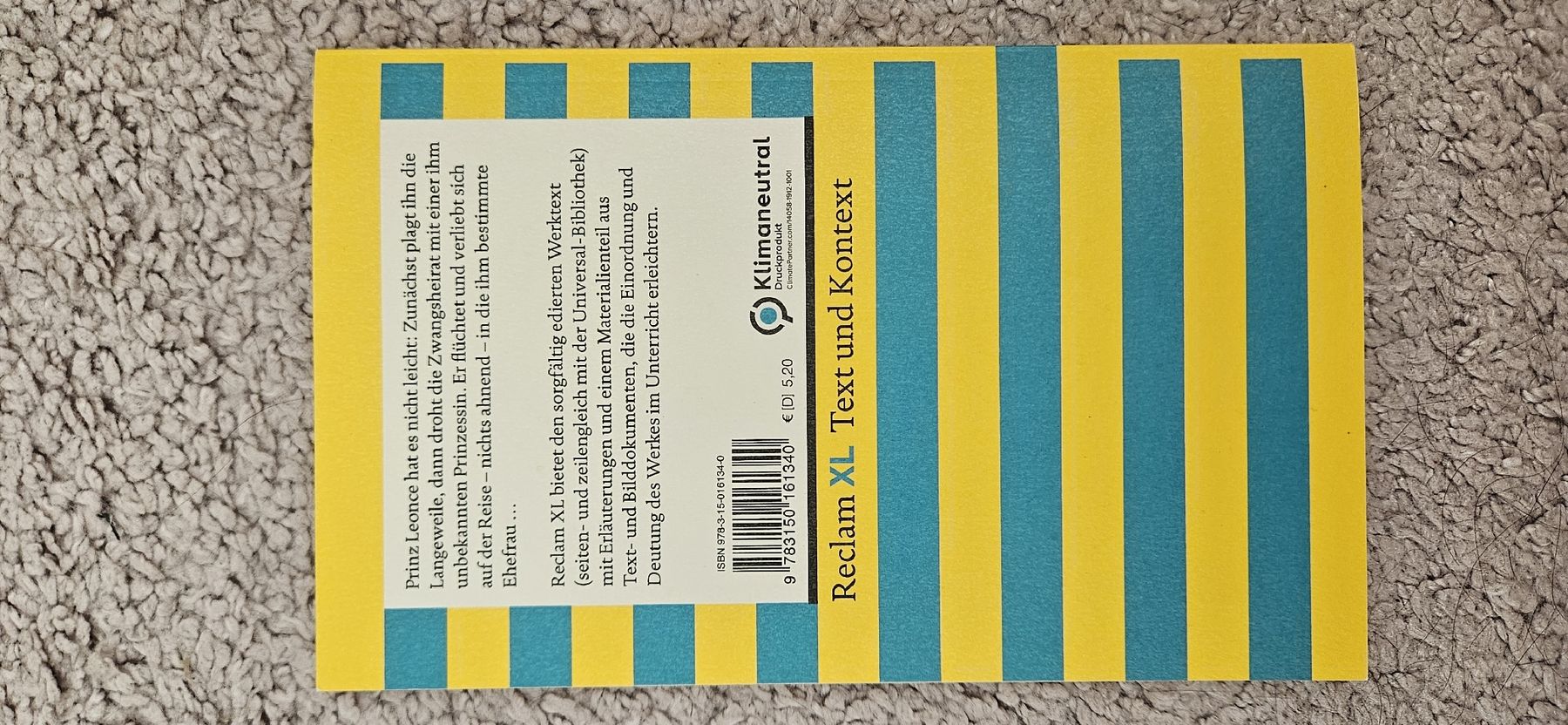 Libri: Leonce und Lena – Nuovo (secondo la descrizione) da St. Moritz venduto da Mirko66 1