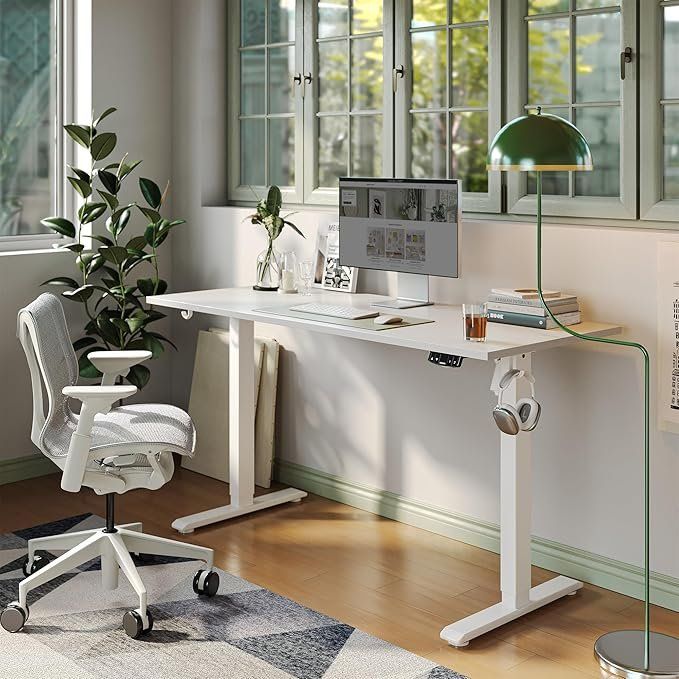 Scrivanie: Computertisch Schreibtisch Höhenverstellbar Ergonomischer – Nuovo e nell'imballaggio originale da Herisau venduto da Serenco 2
