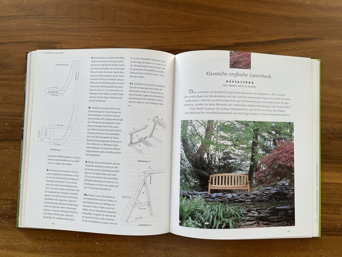 Libri: Gartenbuch "Mein Lieblingsplatz im Garten" – Usato da Bad Zurzach venduto da Cookie_0619 9