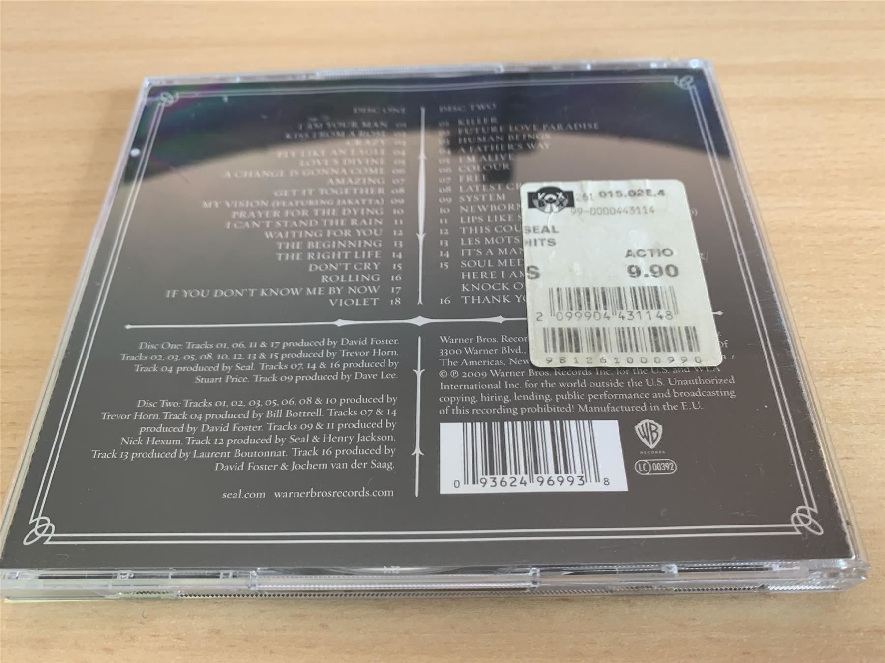 CD: Seal – Hits – Usato da Rikon im Tösstal venduto da Alpenmutz 1