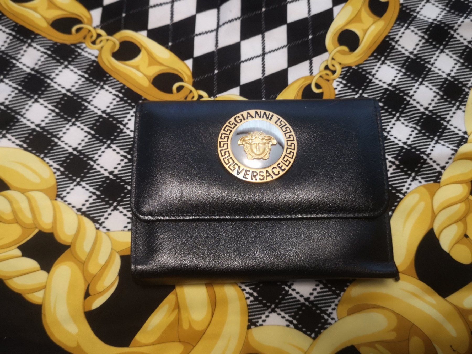 Versace Portamonete: GIANNI VERSACE Lederportemonnaie – Nuovo (secondo la descrizione) da Derendingen venduto da silverstone1961