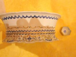 Porzellan Jardinière bemalt Seltmann Weiden