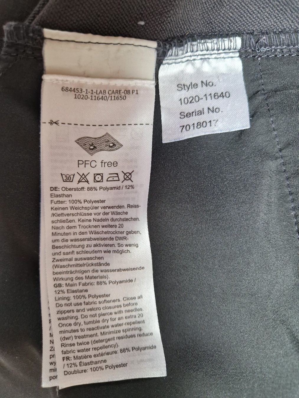 Mammut Pantaloni: Wanderhose, Mammut SOFtech, Grösse 50, elastisch – Usato da Hilterfingen venduto da Housi32 7
