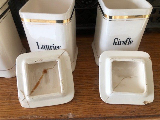 Contenitori & Simili: 6 petits pot à épices Villeroy et Boch – Usato da Chézard St Martin venduto da schmitt 4