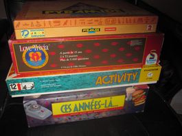 4 Jeux  de société