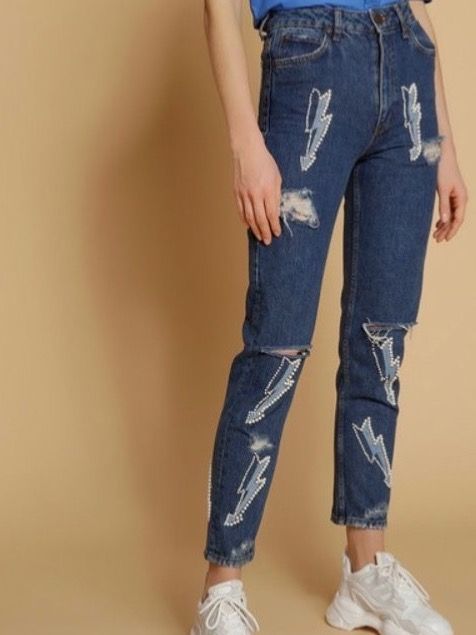 Sandro Jeans: Sandro Jeans mit Perlen – Nuovo e nell'imballaggio originale da Luzern venduto da AM2nd 2