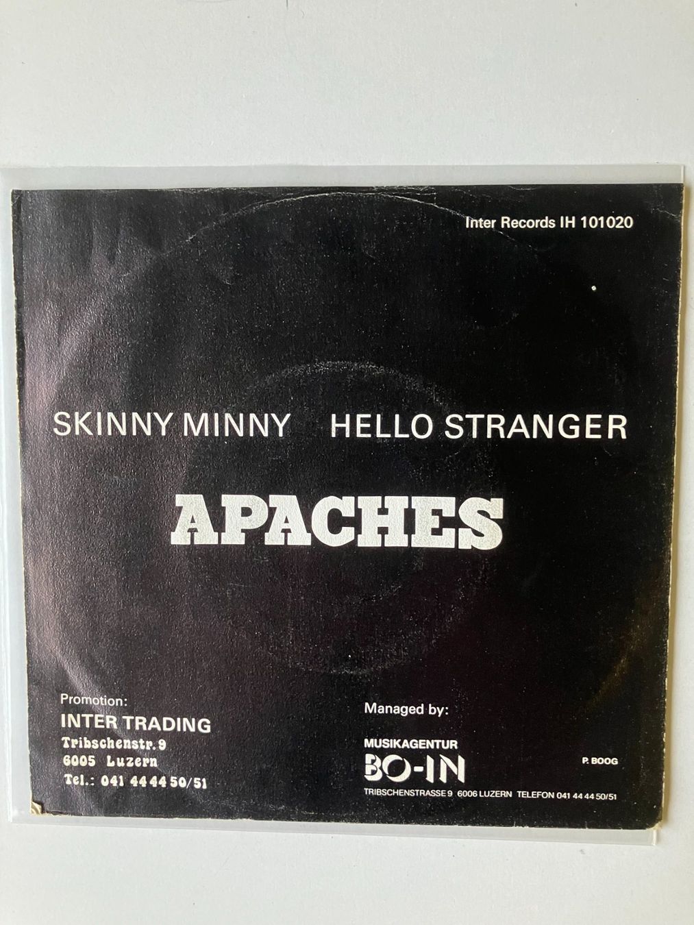 Dischi in vinile: Apaches – Usato da Aarwangen venduto da Jukebox3 2