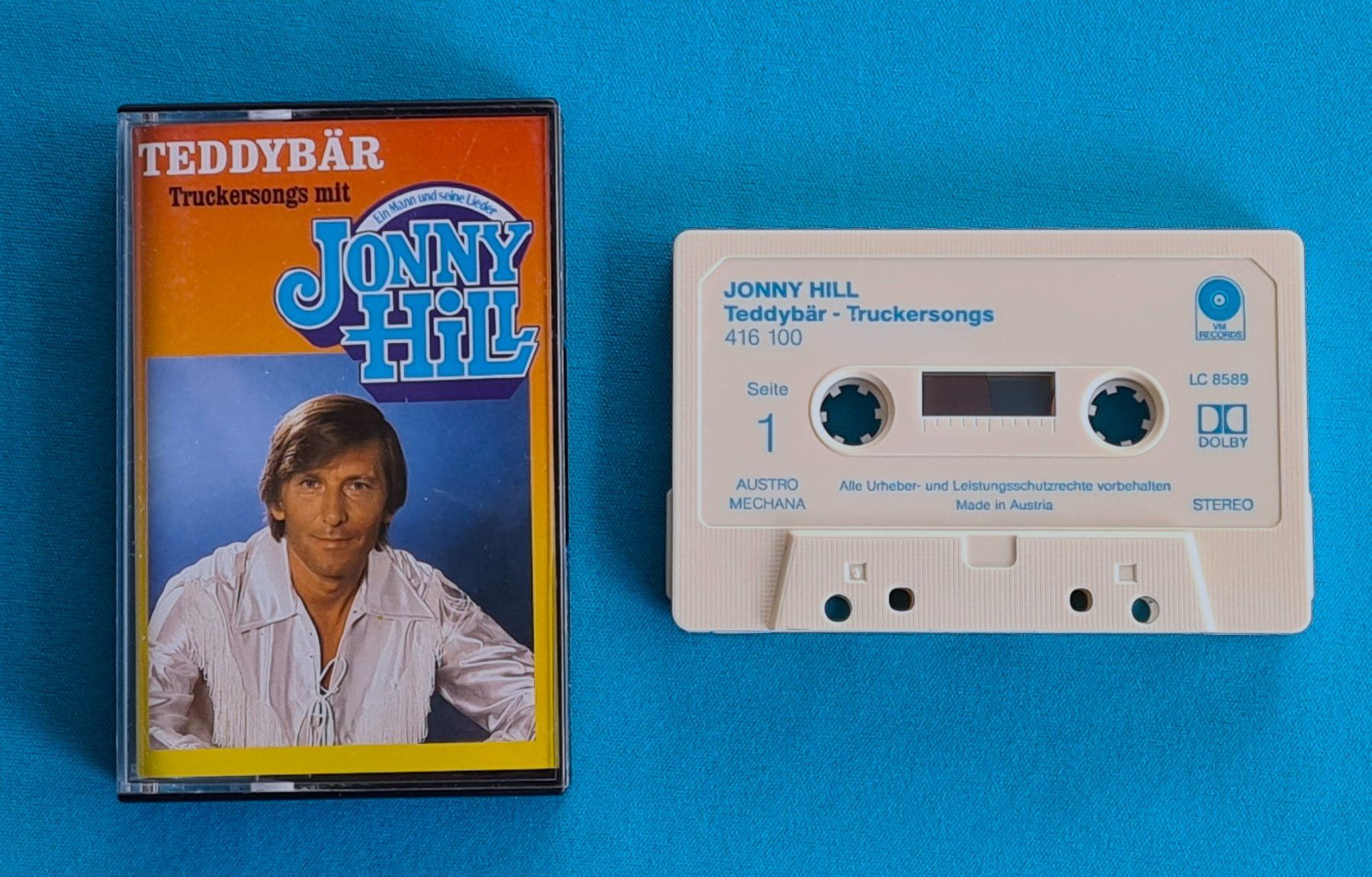Musicassette: Musikkassette Jonny Hill Teddybär – Usato da Saland venduto da V-Tour
