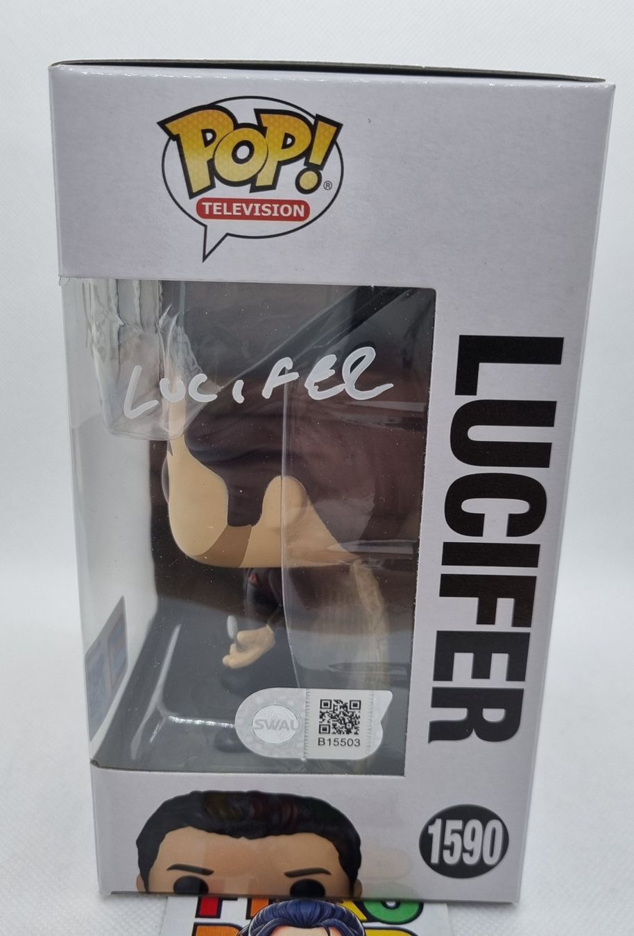 Autografi: Funko POP! Lucifer signed by Tom Ellis – Nuovo (secondo la descrizione) da Vernayaz venduto da fnkochase 2