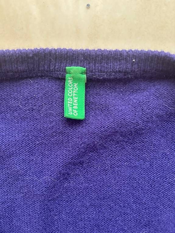 Maglioni & Felpe: Pull violet Benetton en laine – Usato da Chêne-Bougeries venduto da Luke17 2