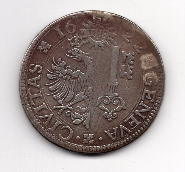 Tutti le monete: (91) Genf, Taler 1622, rar – Usato da Rüthi (Rheintal) venduto da erdnuessli1