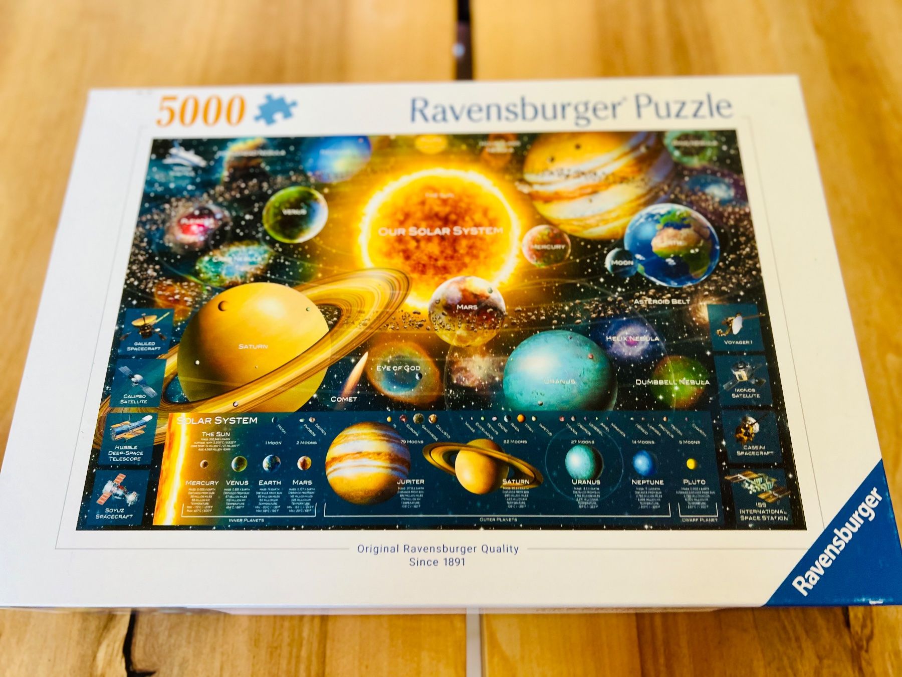 Ravensburger Puzzle: 5000 Ravensburger Puzzle Our Solar System – Usato da Wollerau venduto da vdeangeli