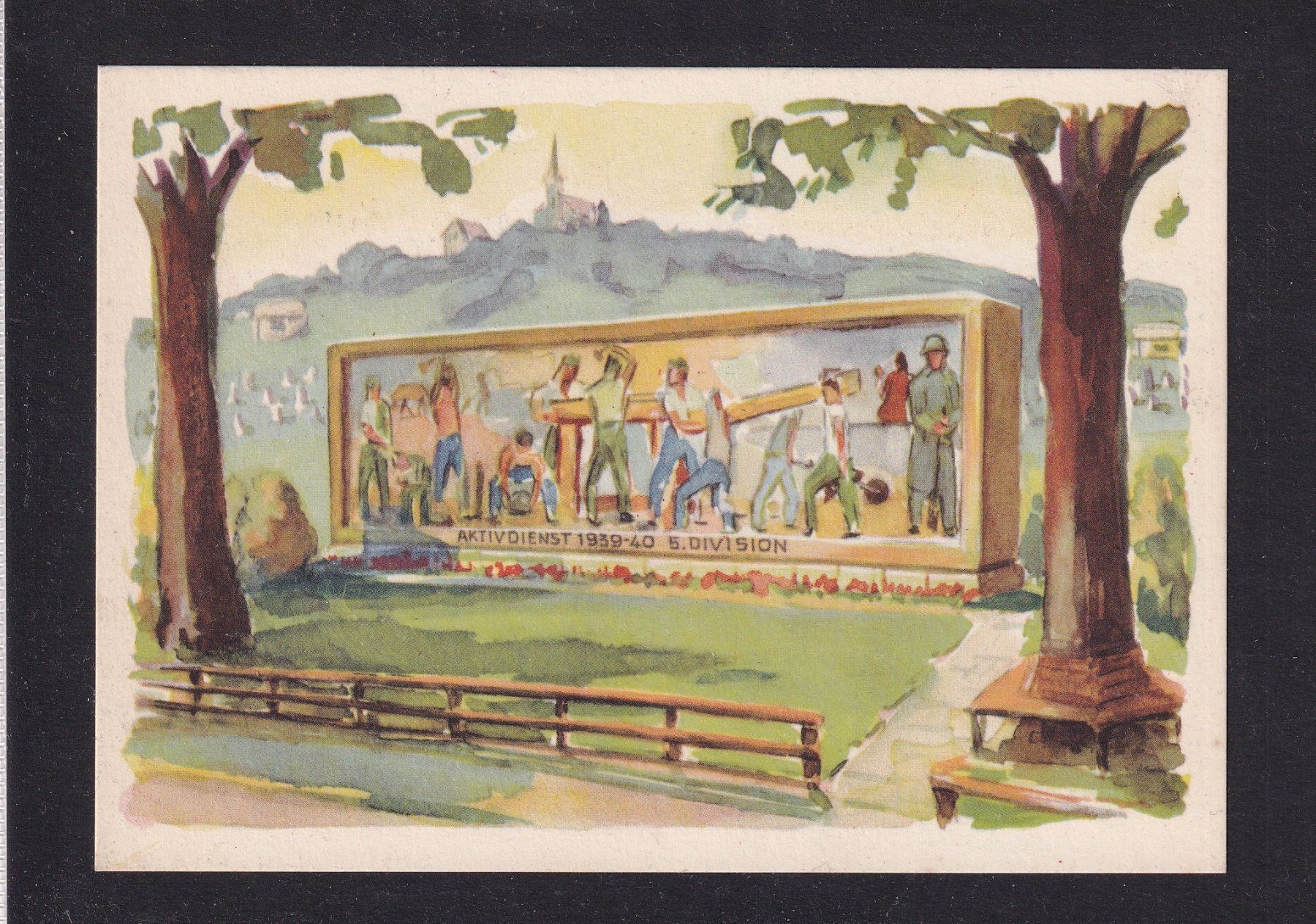 Cartoline postali: Carte postale militaire -1939/1940 – Usato da Orvin venduto da Pyaeschli 1
