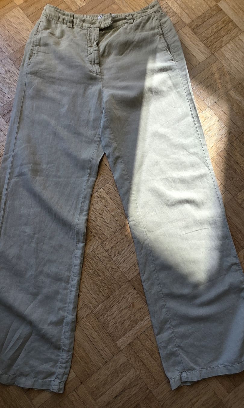 Zara Pantalons: Pantalon en lin vert clair Zara S – D'occasion à Yverdon-les-Bains par van_dq65 8