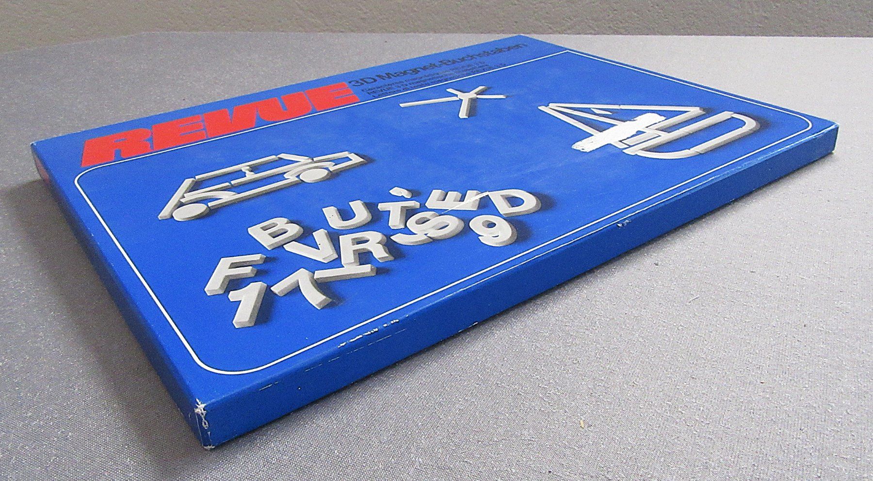 Giochi: Revue - 3D Magnet-Buchstaben – Usato da Auenstein venduto da Padabimbim 7
